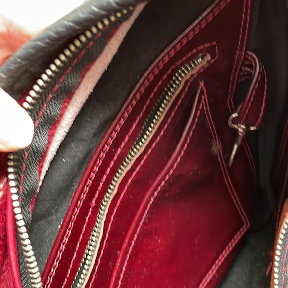 Leather handbag, large shoulder bag! Very Unique!! - Picture 13 of 15